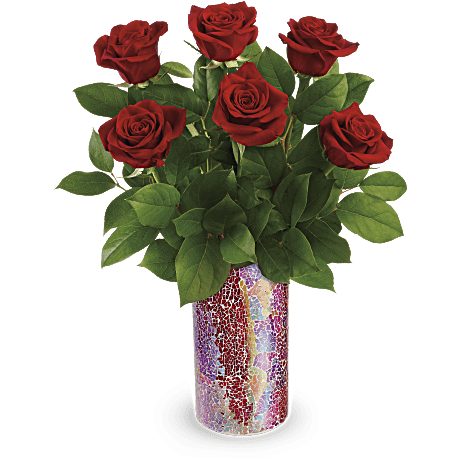 Teleflora's Modern Rose Bouquet