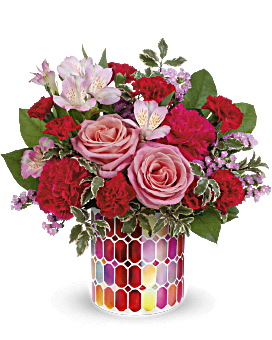 Bouquet mosaïque de Teleflora