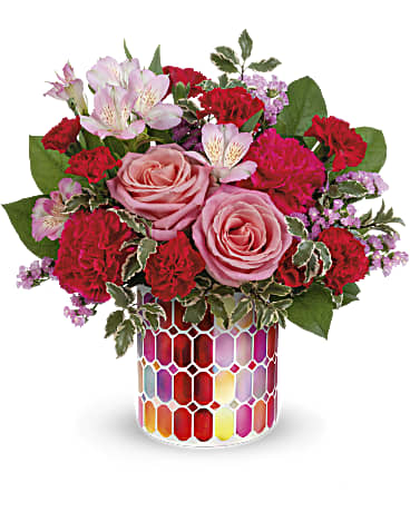 Teleflora's Charming Mosaic Bouquet - Teleflora