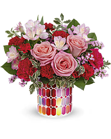 Teleflora's Charming Mosaic Bouquet - Teleflora