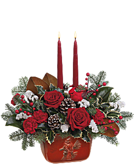 Teleflora's Christmas Classic Centerpiece Bouquet