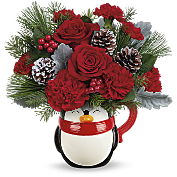 Teleflora's Send A Hug® North Pole Penguin