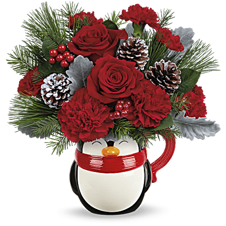 Teleflora's Send A Hug® North Pole Penguin
