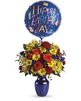 Fly Away Birthday Bouquet Bouquet