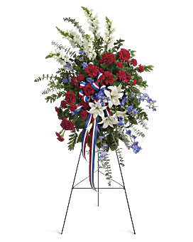 Multi-Colored , Mixed Bouquets , Sacred Duty Spray , Same Day Flower Delivery By Teleflora