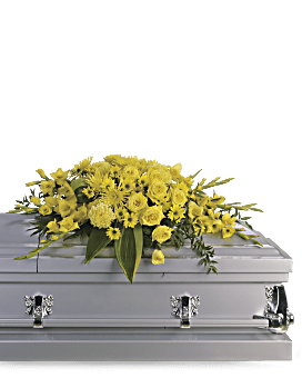 Graceful Grandeur Casket Spray Sympathy Arrangement