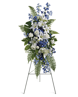 Ocean Breeze Spray Sympathy Arrangement