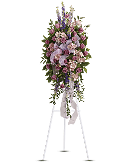 Pink , Mixed Bouquets , Finest Farewell Spray , Same Day Flower Delivery By Teleflora