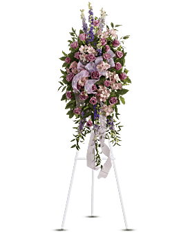 Finest Farewell Spray Sympathy Arrangement