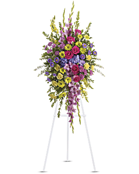 Multi-Colored , Mixed Bouquets , Bright And Beautiful Spray , Same Day Flower Delivery By Teleflora