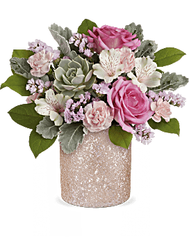 Teleflora's Shimmering Oasis Bouquet
