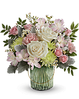 Spring flower vase