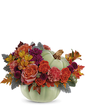 Teleflora's Sage Harvest Bouquet Bouquet