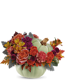 Teleflora's Sage Harvest Bouquet Bouquet