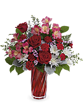 Swirling Splendor Bouquet , Mixed Bouquets , Same Day Flower Delivery , Multi-Colored , Teleflora