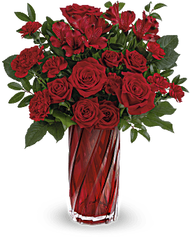 Meant For You Bouquet , Mixed Bouquets , Same Day Flower Delivery , Red , Teleflora