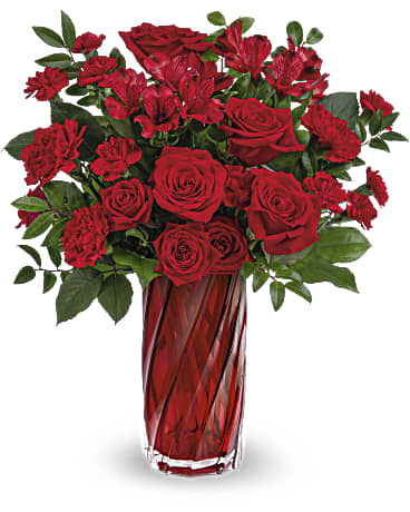Meant For You Bouquet | Mixed Bouquets | Same Day Flower Delivery | Red | Teleflora
