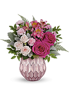 Pretty Love Bouquet , Mixed Bouquets , Same Day Flower Delivery , Pink , Teleflora