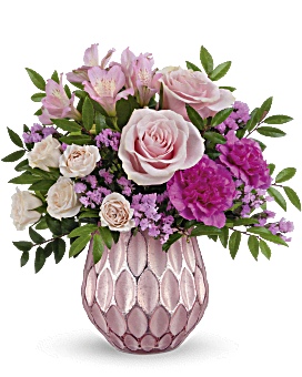 Teleflora's Pink Sparkles Bouquet Bouquet