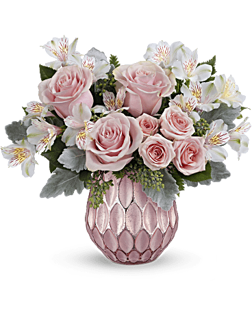 【保証書付】 Pink Teleflora's Pastel Teleflora - Bouquet フラワー・リース