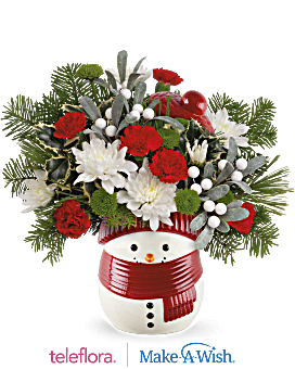 Teleflora's Frosty Wishes Bouquet Bouquet
