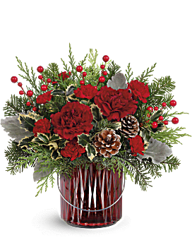 Teleflora's Merry Glow Bouquet Bouquet