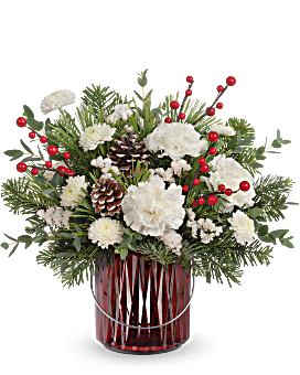 Teleflora's Gleaming Holiday Bouquet Bouquet