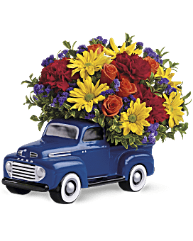 Ramo de flores para camionetas Ford '48 de Teleflora