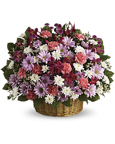 Rainbow Reflections Basket - Teleflora