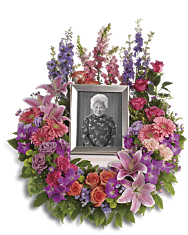 In Memoriam Wreath Sympathy Arrangement