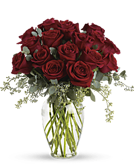 Red , Roses , Forever Beloved ,  Flower Delivery By Teleflora