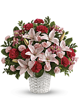 Pink , Mixed Bouquets , Sweet Sincerity Bouquet , Same Day Flower Delivery By Teleflora