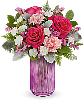 Teleflora's Pink Glow Bouquet Bouquet