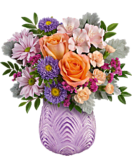 Teleflora's Brilliant Purple Bouquet Bouquet