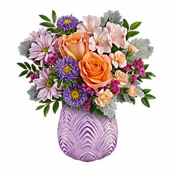Teleflora's Brilliant Purple Bouquet
