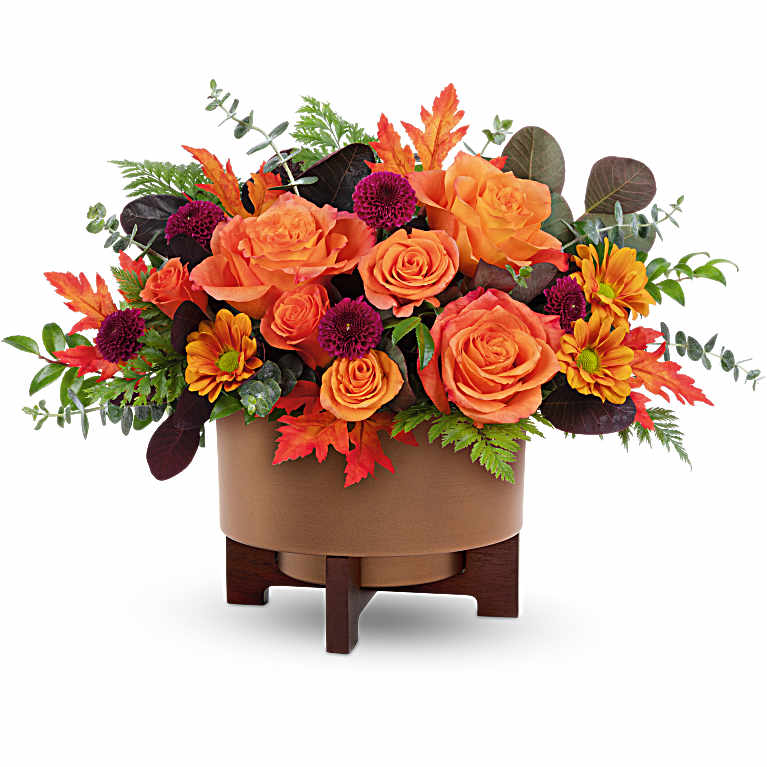 Fall For Copper Centerpiece