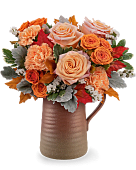 Teleflora's Cider & Clay Bouquet