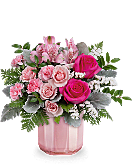 Teleflora's Blushing Gem Bouquet Bouquet