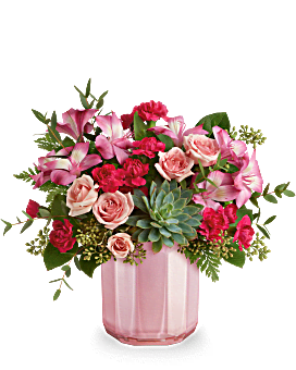 Teleflora's Rosy Radiance Bouquet