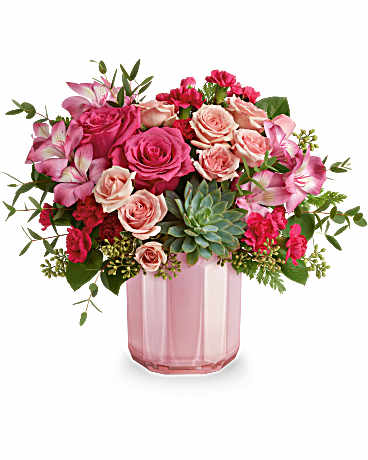 Teleflora's Rosy Radiance Bouquet Bouquet