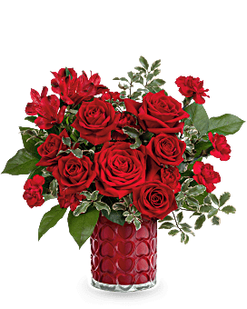 Teleflora's Radiant Hearts Bouquet