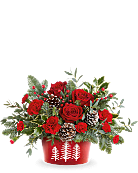 Teleflora's Winter Whimsy Centerpiece Bouquet
