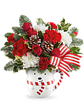 Teleflora's Send a Hug® Cozy Cub Wish Bouquet Bouquet