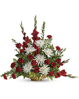 Enduring Grace Basket Arrangement - Teleflora