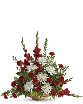 Résistance du panier arrangement floral de grace