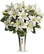 Teleflora's Sacred Cross Bouquet Flowers
