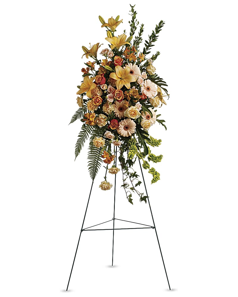 Sweet Remembrance Spray Sympathy Arrangement Teleflora