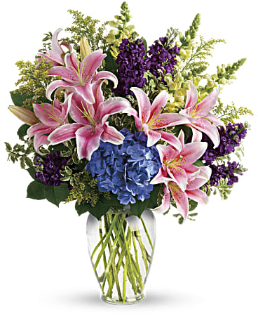 Passionate Purple Tulips Bouquet - Teleflora