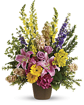 Multi-Colored , Mixed Bouquets , Glorious Grace Bouquet , Same Day Flower Delivery By Teleflora