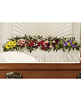 Glorious Memories Garland Sympathy Arrangement